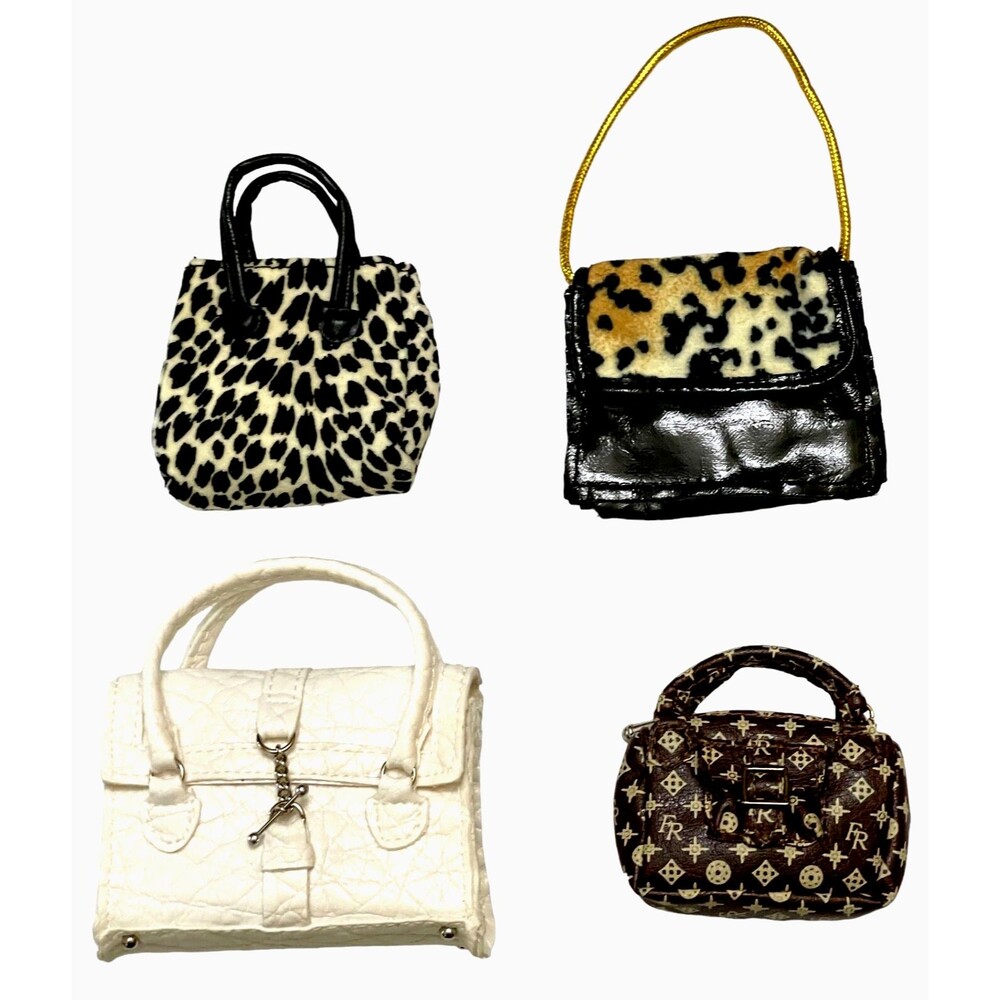 Integrity Toys Fashion Royalty Luxury Currency 4 Purse Bag Set Silkstone Barbie
